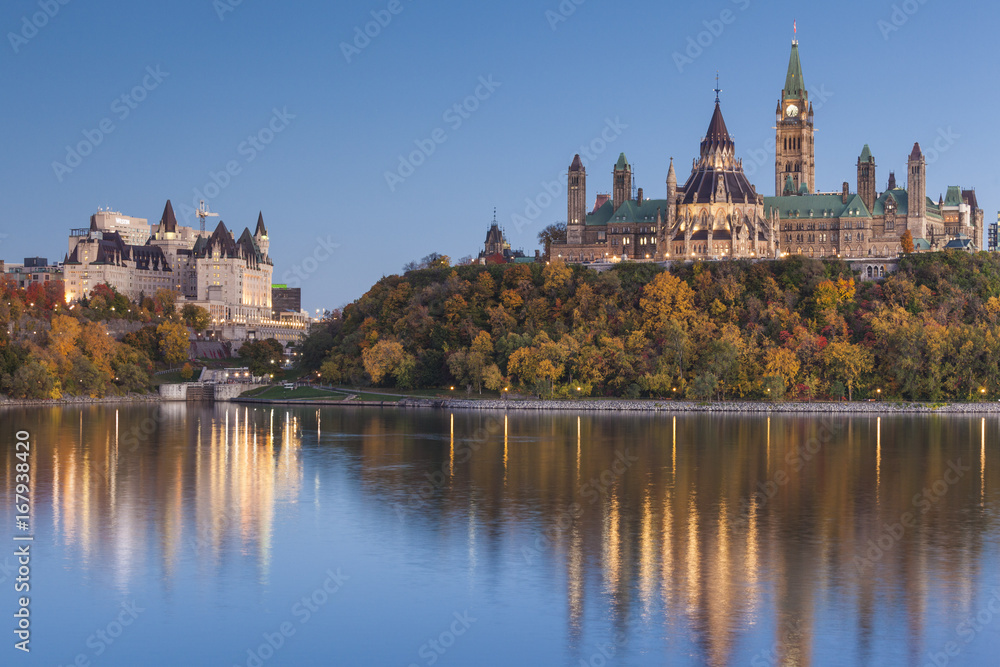 Chateau Laurier Hotel and Parliament Hill, Ottawa, Ontario, Canada Chateau Laurier Hotel and Parliament Hill, Ottawa, Ontario, Canada