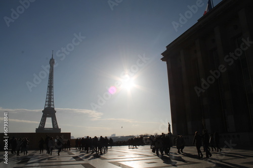 Beautiful unique city of Paris in France