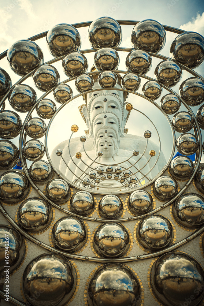 Fototapeta premium Wat Pha Sorn Kaew in Khao Kho, Thailand