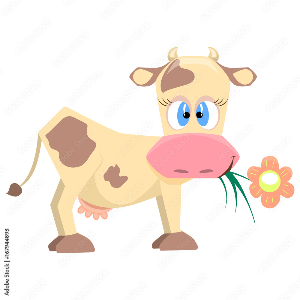 Amusing cow Amusing cow