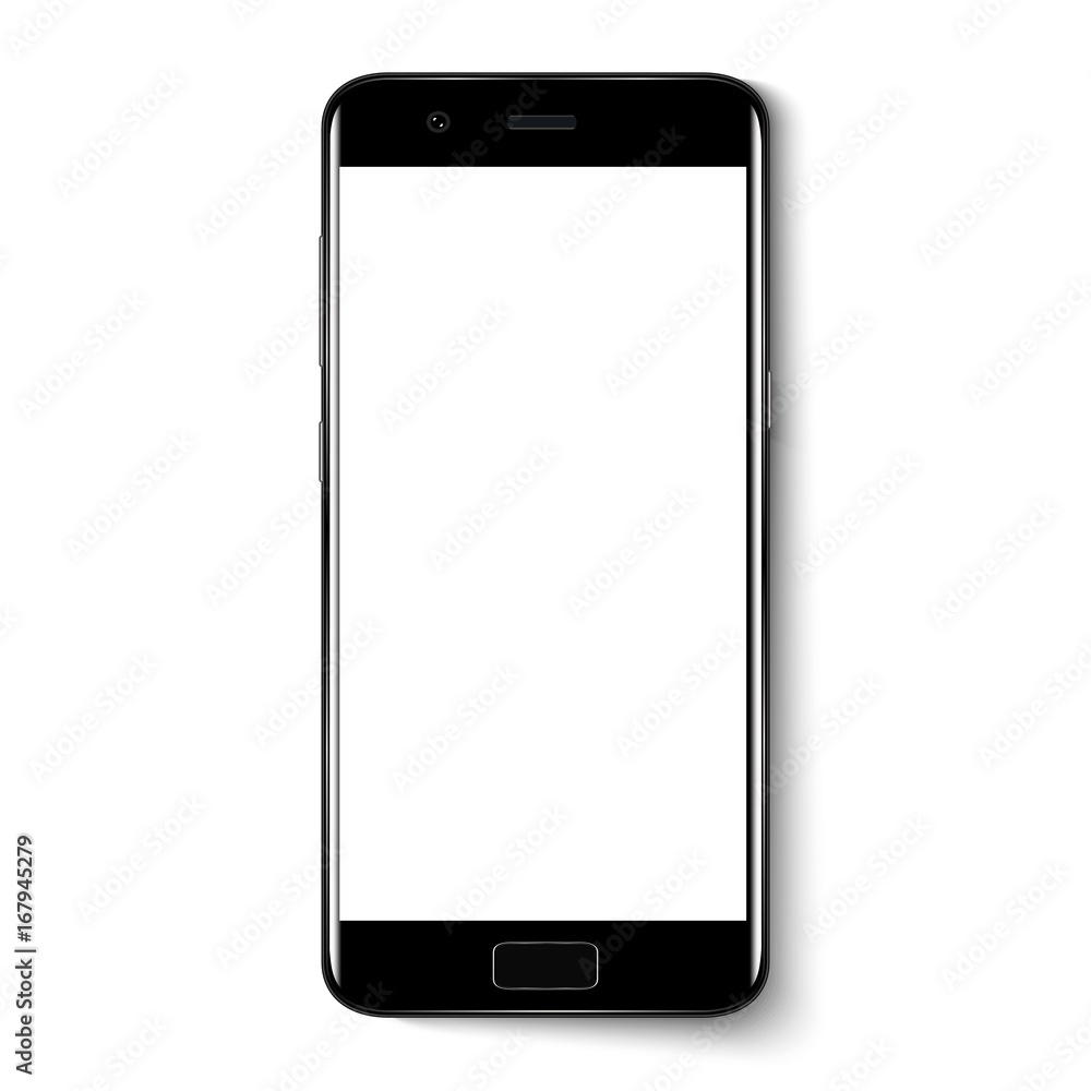 Smart phone. Realistic mobile phone smart phone with blank screen isolated on background. Vector illustration for printing and web element. Smart phone. Realistic mobile phone smart phone with blank screen isolated on background. Vector illustration for printing and web element.