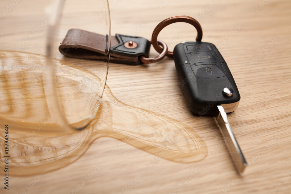 Drunk driving concept Drunk driving concept