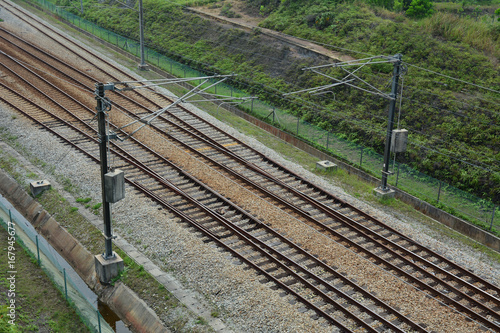 Photography Railway track in Kuala Lumpur, Malaysia