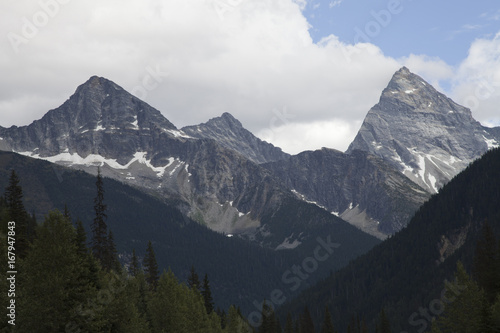 Beautiful Canadian Rocky Mountains of British Columbia  Canada.