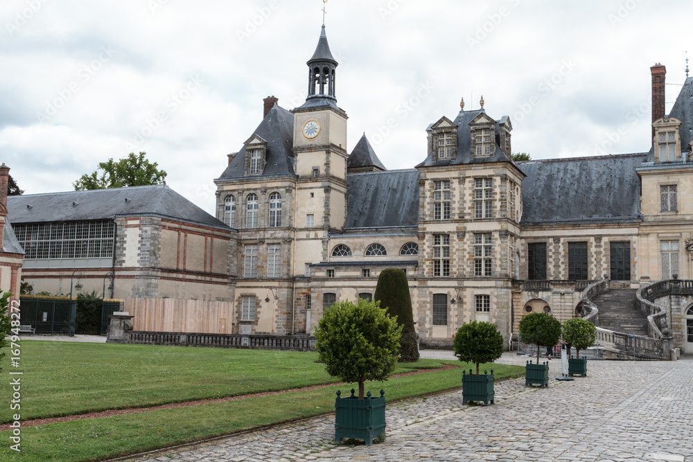 Le château royal de Fontainebleau