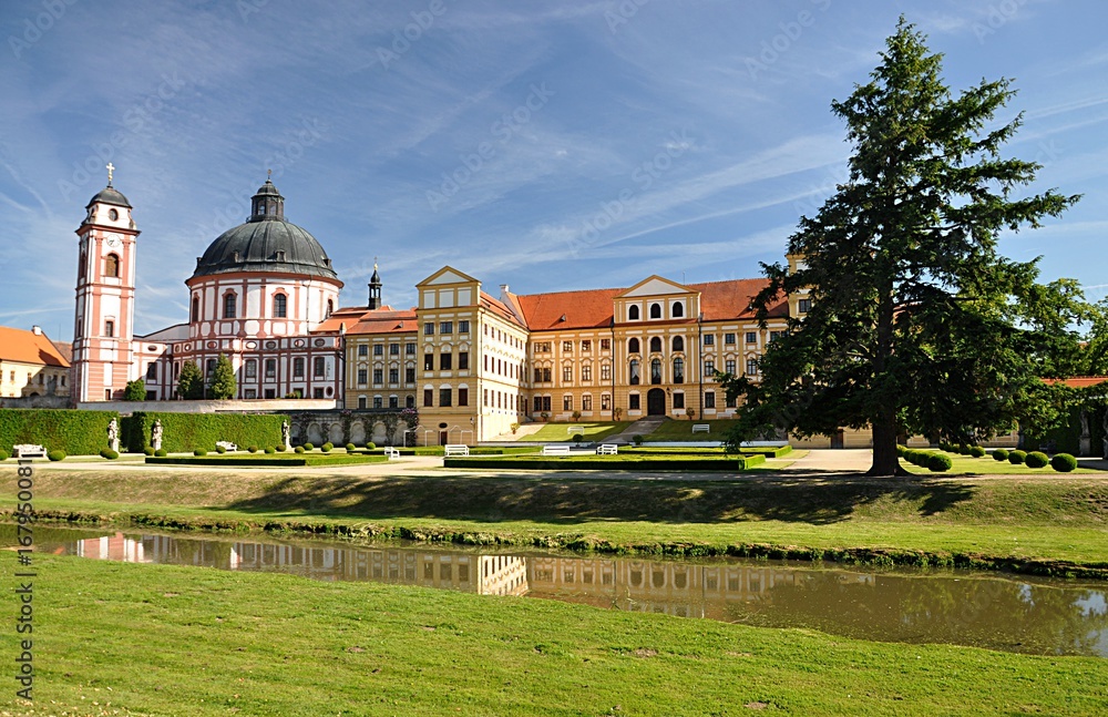 castle, Jaromerice nad Rokytnou, Czech republic, Europe