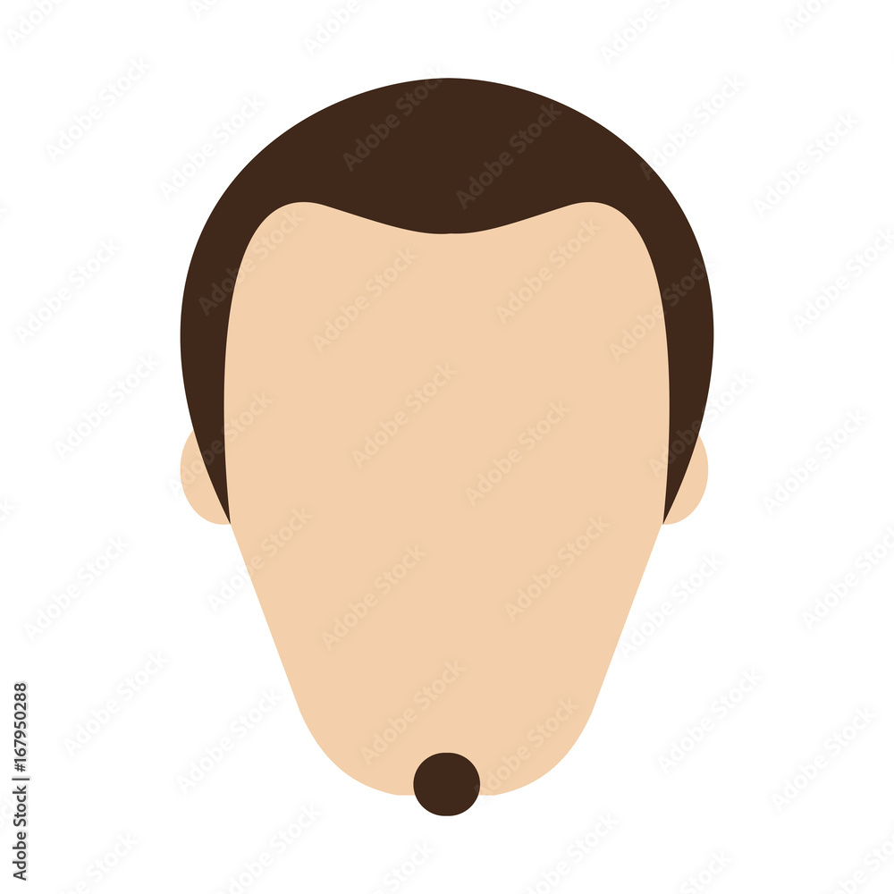 man with goatee avatar icon image vector illustration design man with goatee avatar icon image vector illustration design