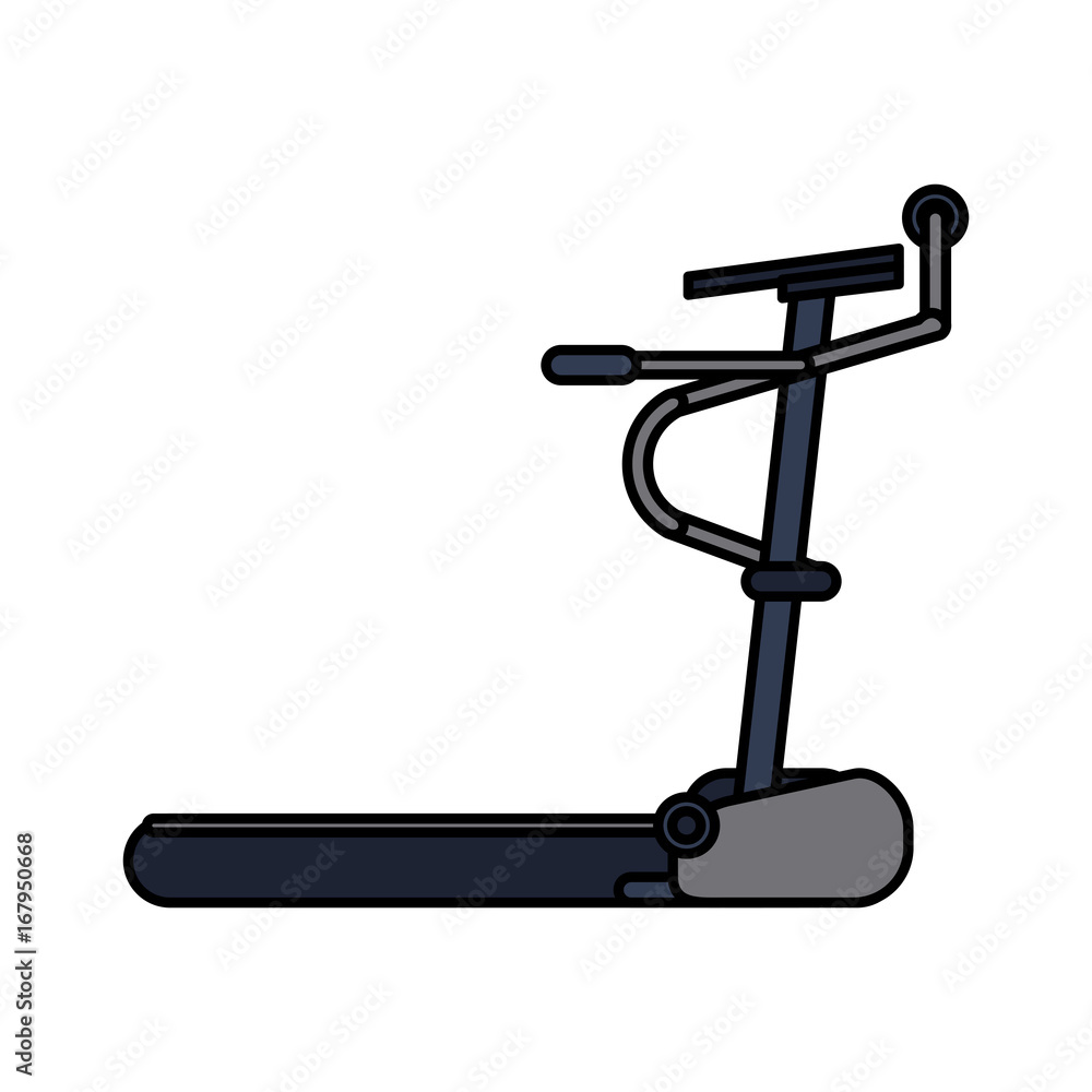treadmill machine fitness icon image vector illustration design treadmill machine fitness icon image vector illustration design