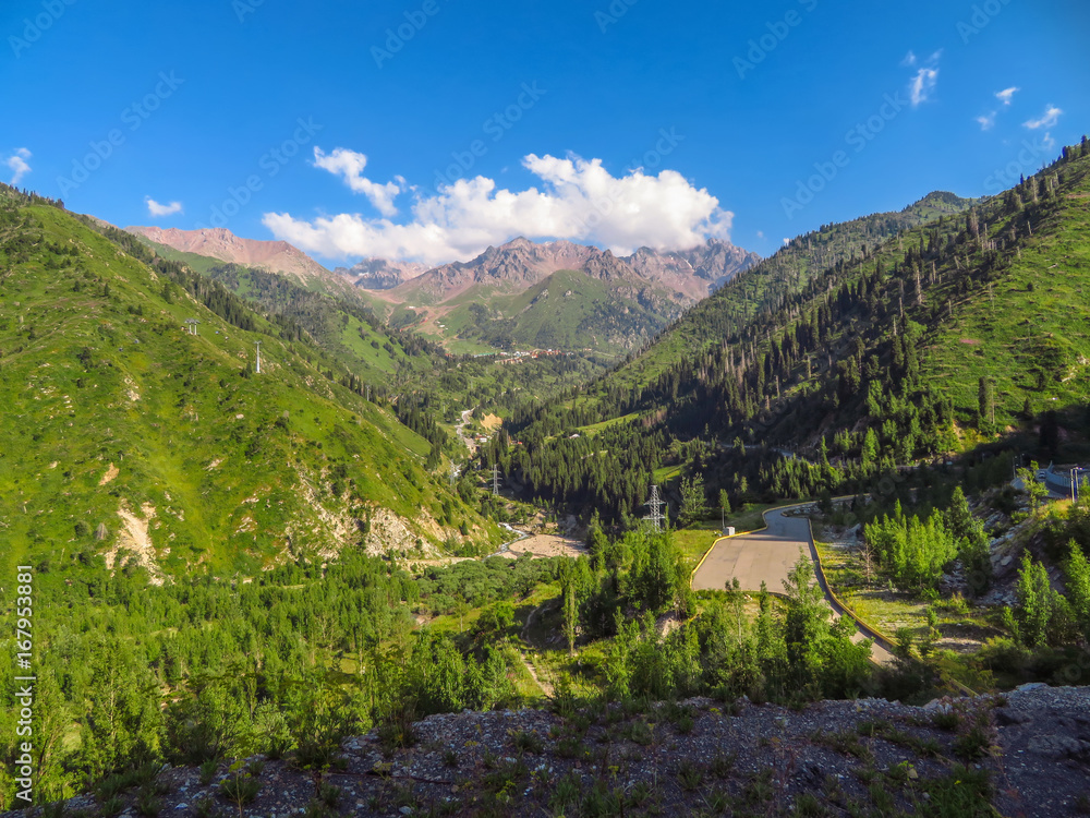 Almaty - mountains and Shymbulak ski resort