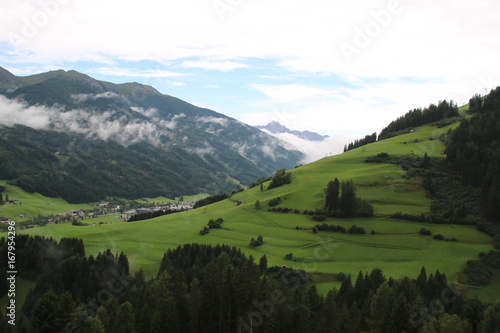 Fototapeta Naklejka Na Ścianę i Meble -  Sillian, Village in an Alpine Scenery / Osttirol, Tyrol, Austria, Summer Season