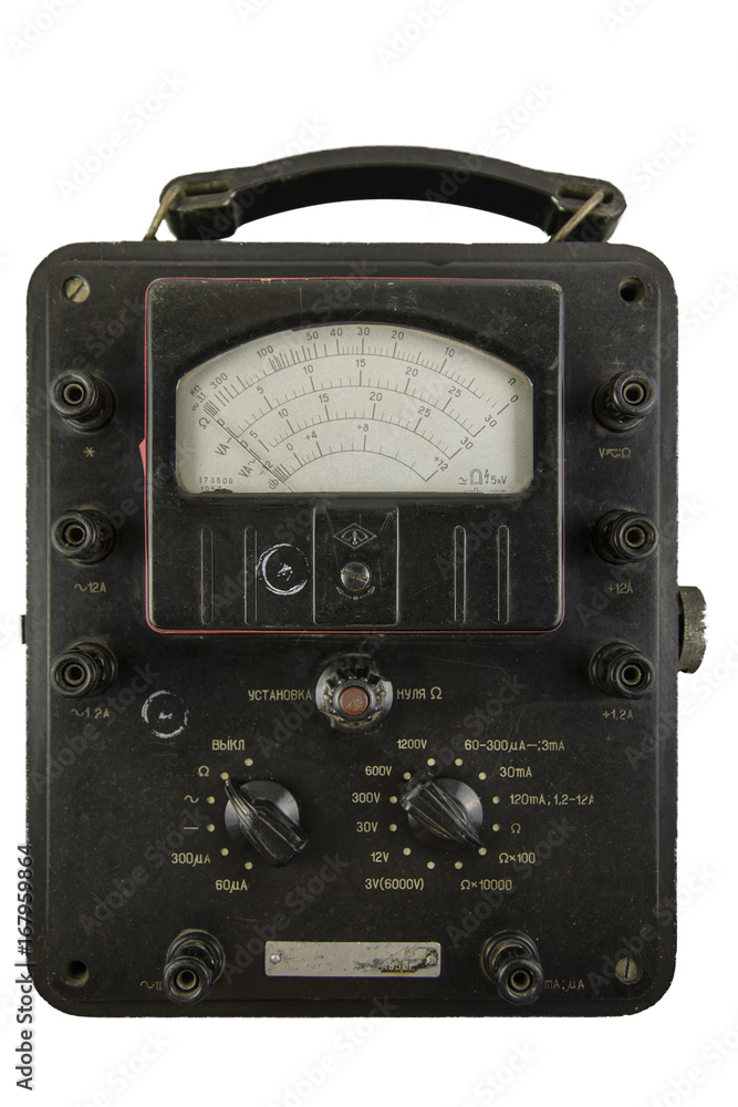 vintage analog multimeter AVO 5M