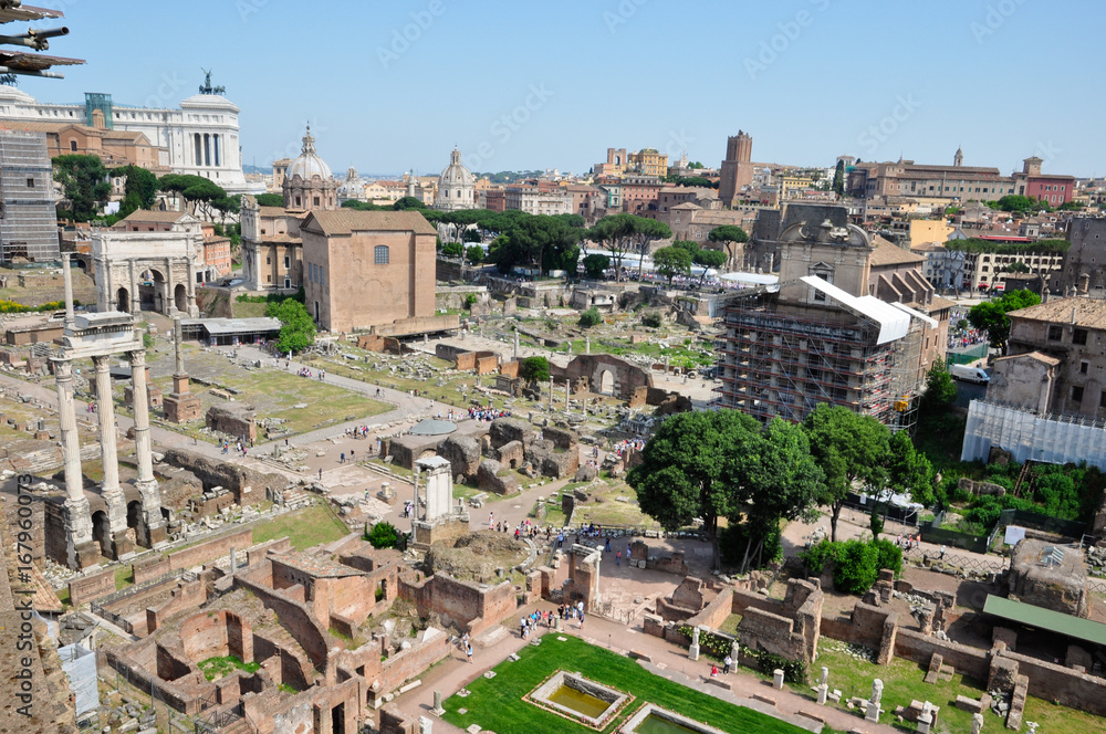 ancient roman forum