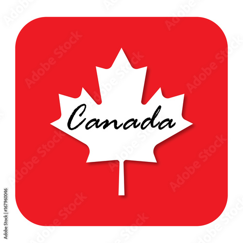 maple leaf canada flag icon 