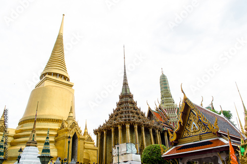 Wat Phra Kaew of Bangkok, Thailand © kitinut
