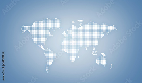 Wallpaper Mural World map Torontodigital.ca