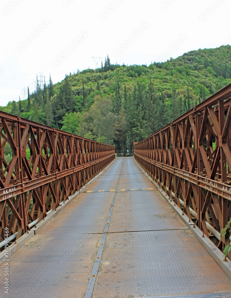 Grèce, pont en fer Grèce, pont en fer