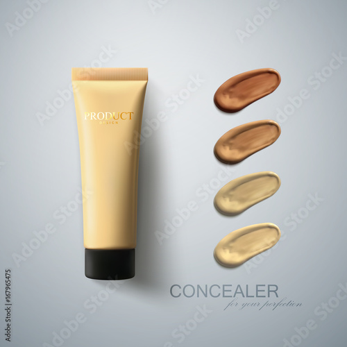 Concealer cream package