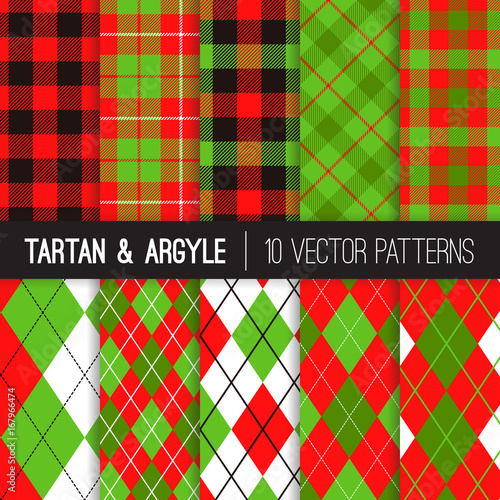Christmas Argyle, Tartan an...