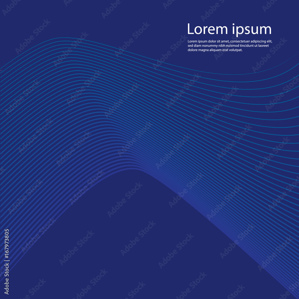 Abstract wavy background for banner, flyer, book cover, poster. Dynamic effect. 3d perspective grid. Vector illustration with dots. Network design with particle. Clipping mask. Dark blue background Abstract wavy background for banner, flyer, book cover, poster. Dynamic effect. 3d perspective grid. Vector illustration with dots. Network design with particle. Clipping mask. Dark blue background