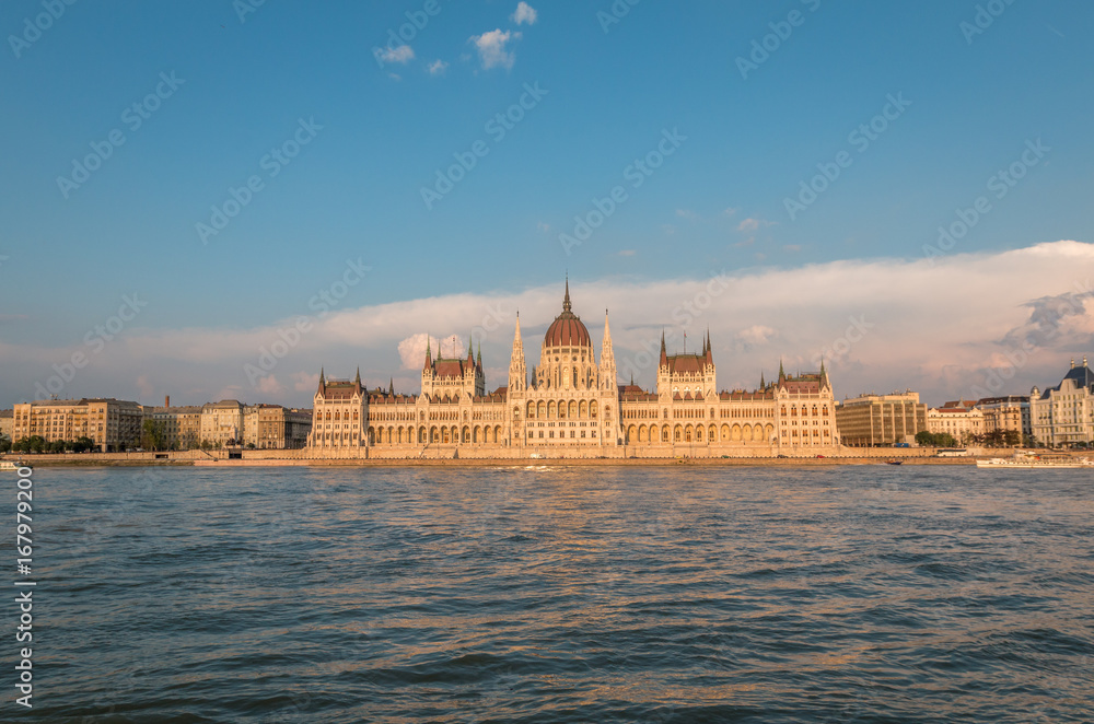 Parliament Building in Budapest Hungary