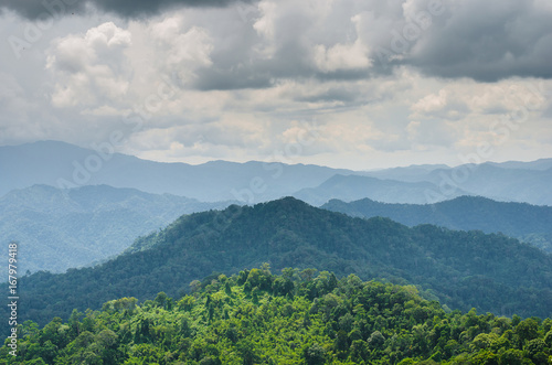 Mountain landscape  Thailand
