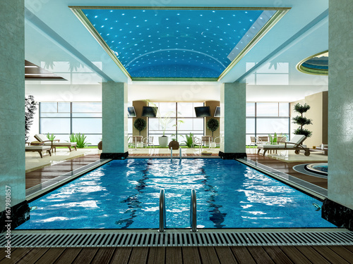 indoor swimming pool design idea