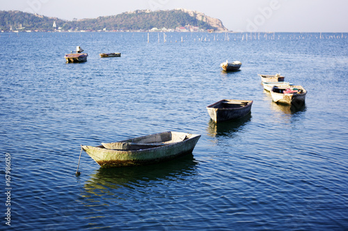 Wallpaper Mural Traditional fishing boat Torontodigital.ca