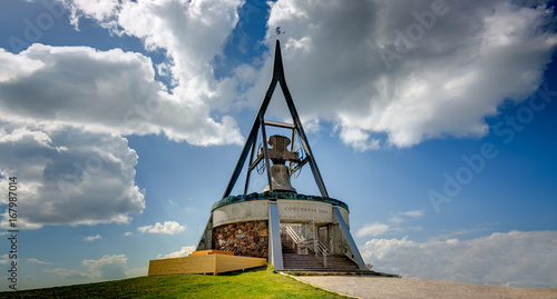 Concordia Bell, Kronplatz, south Tirol, Italy. photo