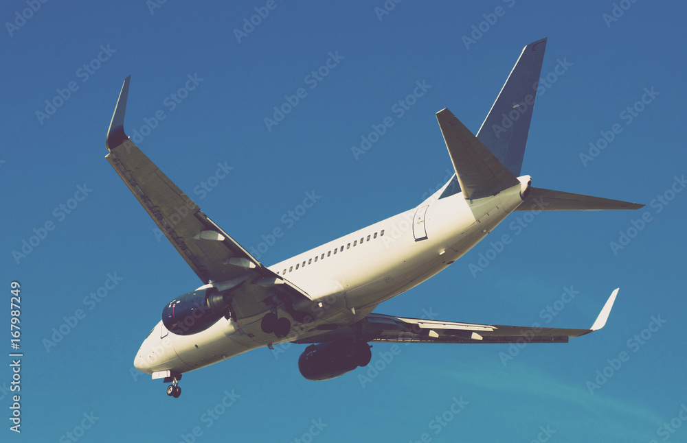 Obraz premium New passenger plane