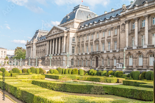 Royal Palace in Brussels Belgium