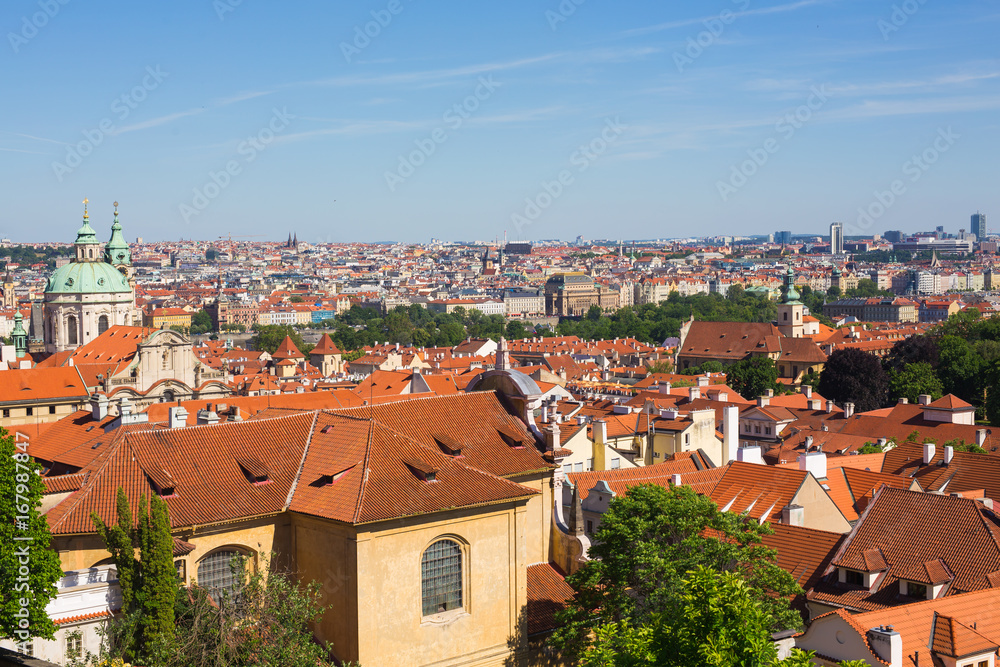 Prague roof tops
