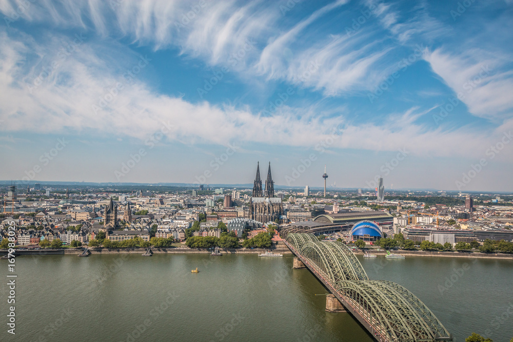 View of Cologne Germany