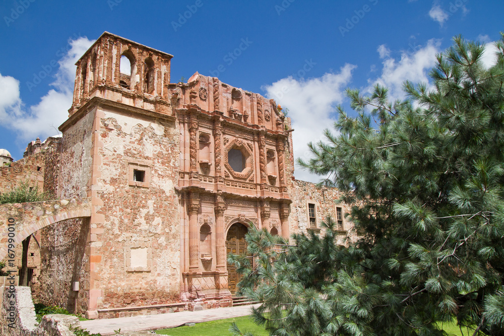San Francisco church in Zacatecas Mexico