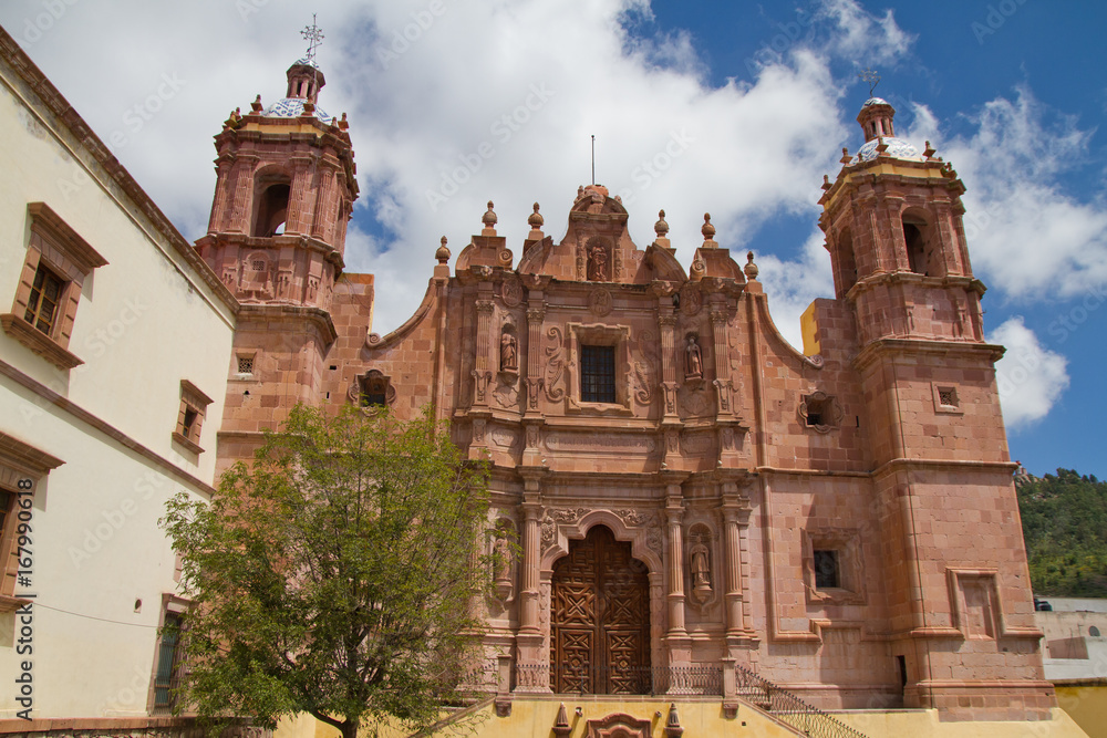 Santo Domingo church in Zacatecas, Mexico