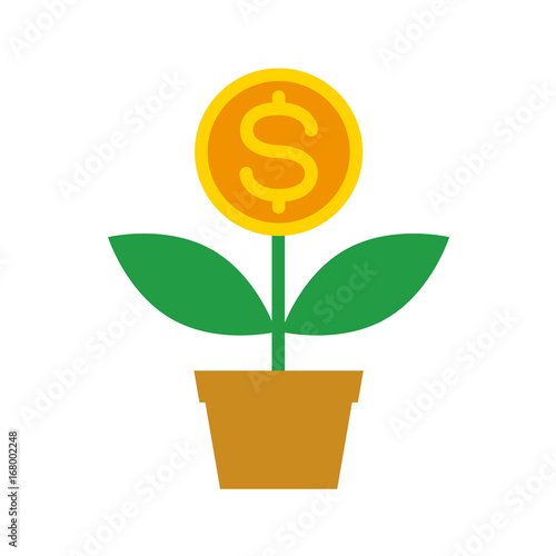 money tree, vector