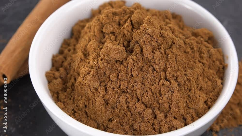 Fresh made Ground Cinnamon (seamless loopable; 4K) Fresh made Ground Cinnamon (seamless loopable; 4K)