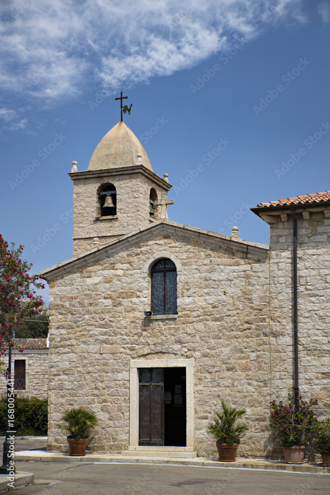Fototapeta premium San Pantaleo - Sardinien - Kirche