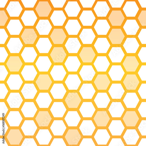 seamless honeycomb background