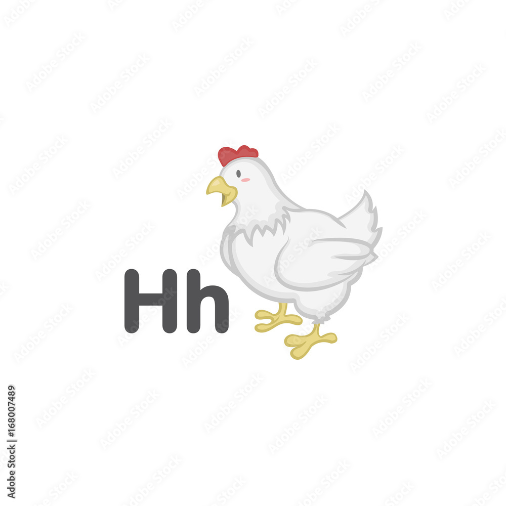 H is for Hen