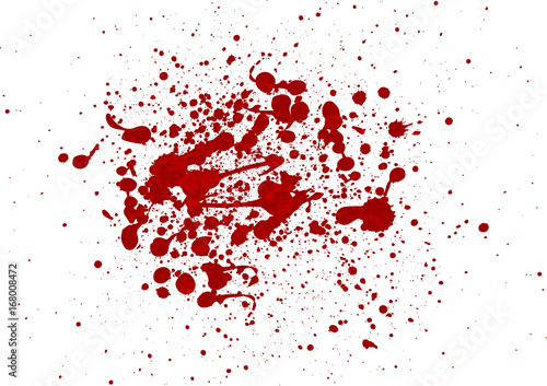 abstract vector  splatter red color background. illustration  vector design