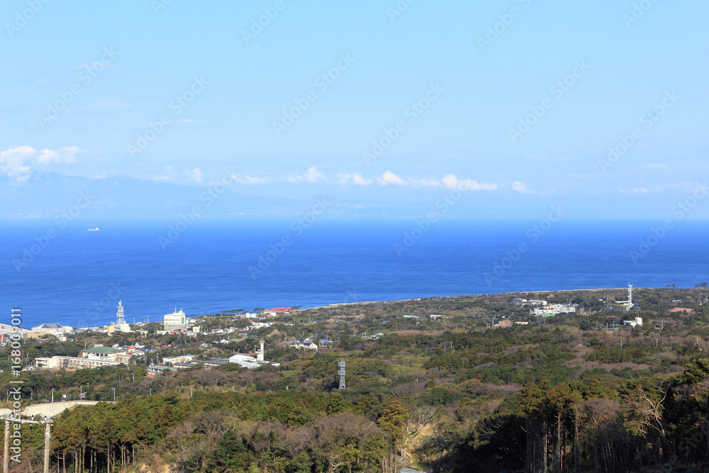 伊豆大島 元町周辺