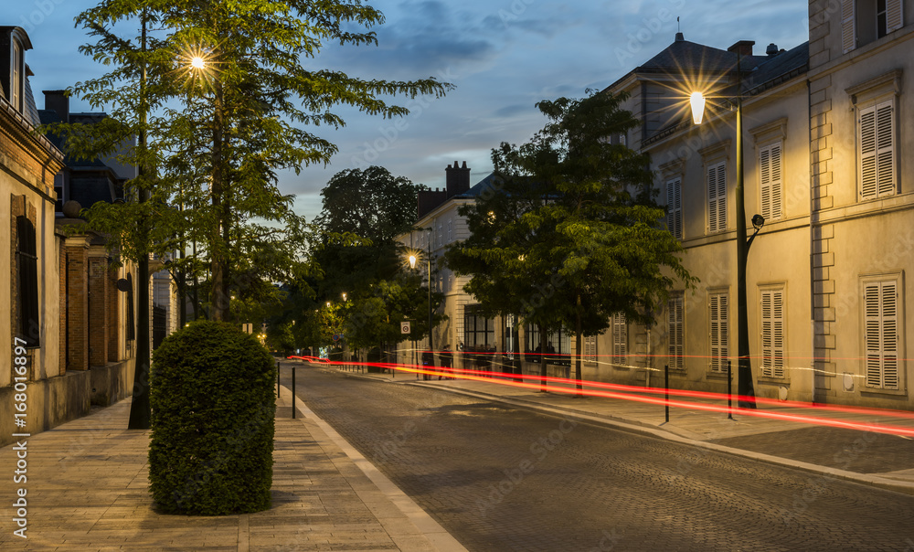Avenue Champagne Epernay Night