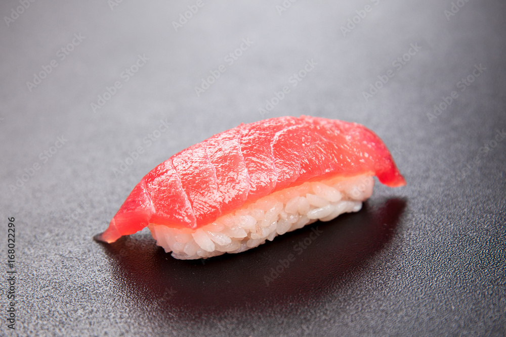 Sushi nigiri with tuna