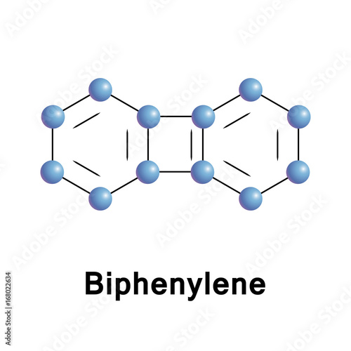 Biphenylene polycyclic hydrocarbon