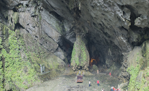 Parfüm Pagode Huong Tich Höhle im vietnamesisch Chua Huong, Hanoi