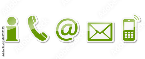 contact us icon set