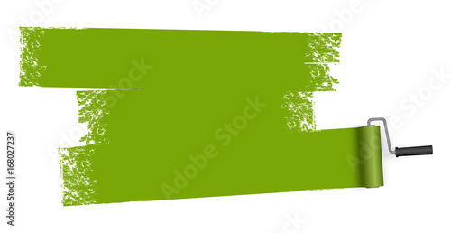 paint roller with marking
