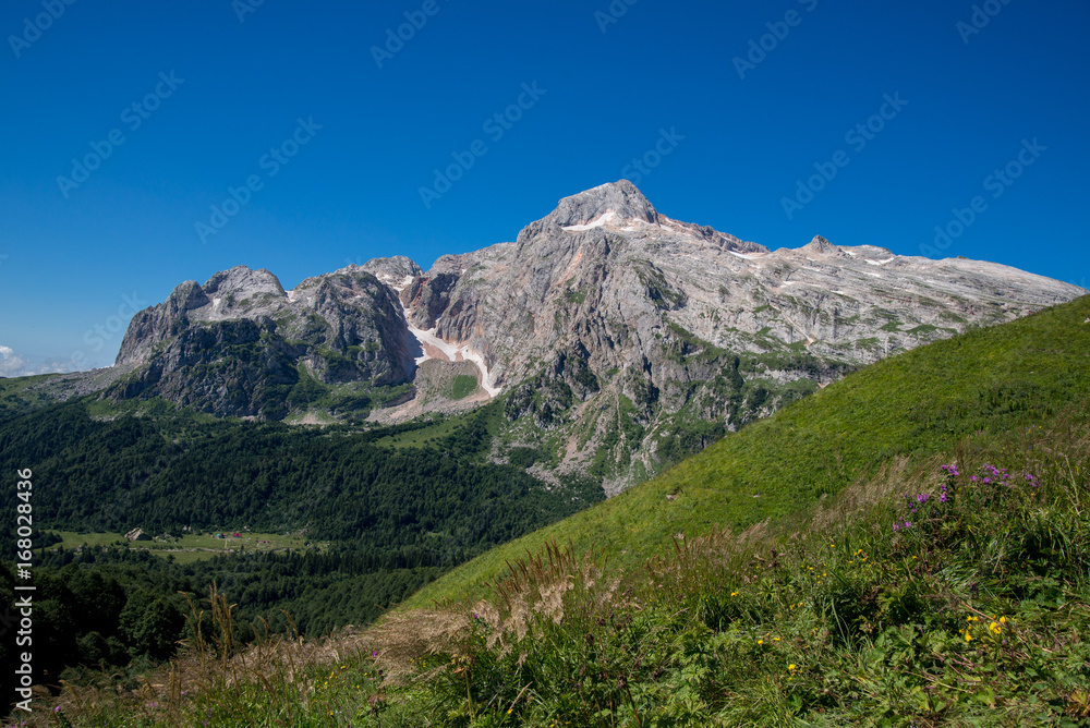 Majestic mountain landscapes of the Caucasian reserve Majestic mountain landscapes of the Caucasian reserve
