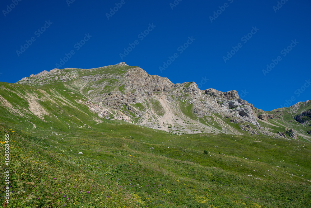 Fototapeta premium Majestic mountain landscapes of the Caucasian reserve
