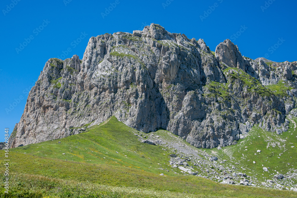 Majestic mountain landscapes of the Caucasian reserve Majestic mountain landscapes of the Caucasian reserve